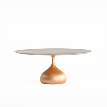 Raindrop Casting Bronze Table
